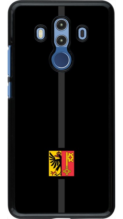 Huawei Mate 10 Pro Case Hülle - Kanton GE schwarz