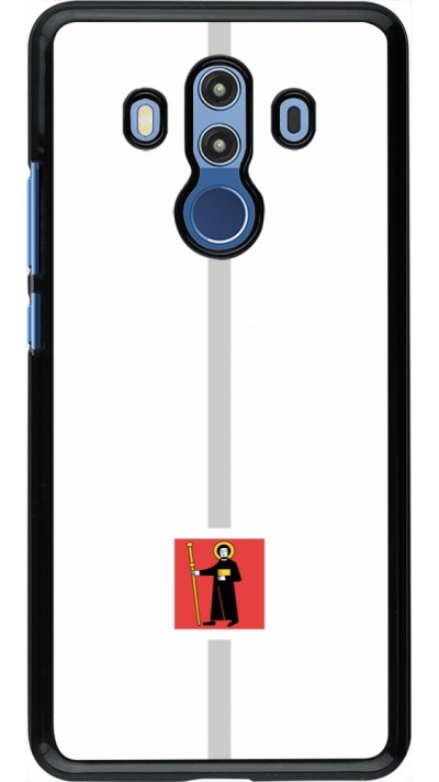 Huawei Mate 10 Pro Case Hülle - Kanton GL weiss