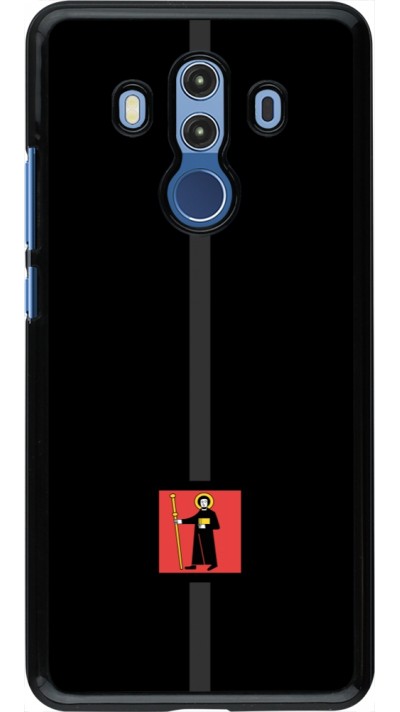 Huawei Mate 10 Pro Case Hülle - Kanton GL schwarz
