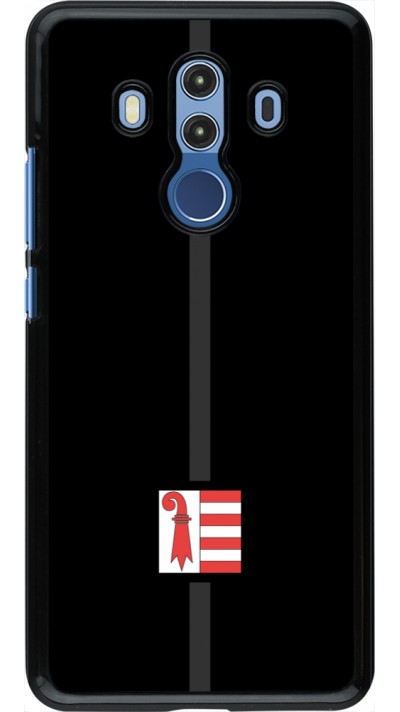 Huawei Mate 10 Pro Case Hülle - Kanton JU schwarz