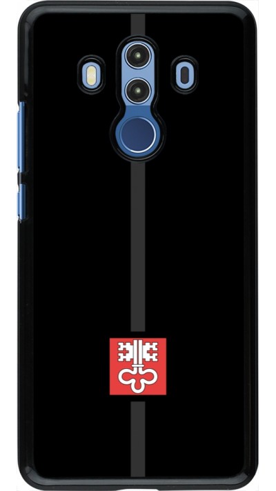 Huawei Mate 10 Pro Case Hülle - Kanton NW schwarz