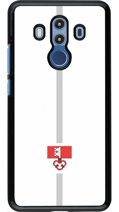 Huawei Mate 10 Pro Case Hülle - Kanton OW weiss