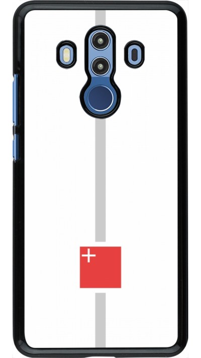 Huawei Mate 10 Pro Case Hülle - Kanton SZ weiss