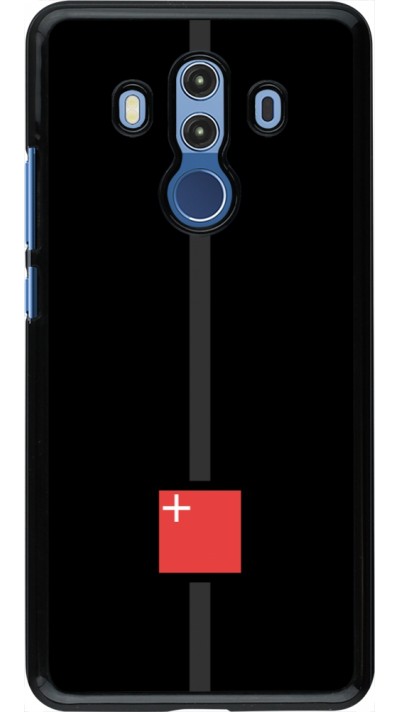 Huawei Mate 10 Pro Case Hülle - Kanton SZ schwarz
