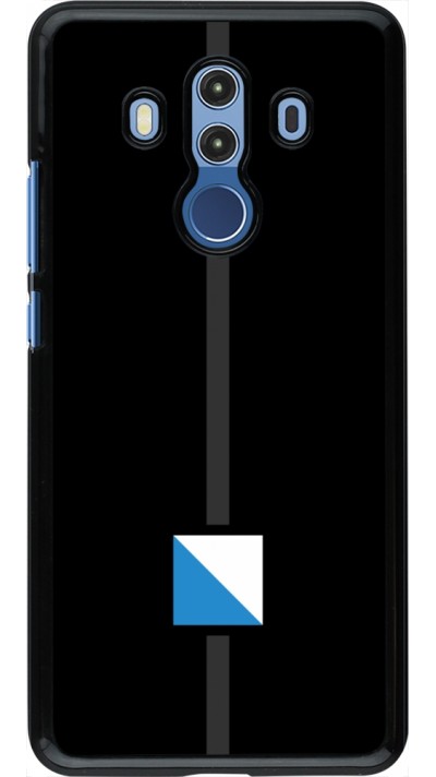 Huawei Mate 10 Pro Case Hülle - Kanton ZH schwarz