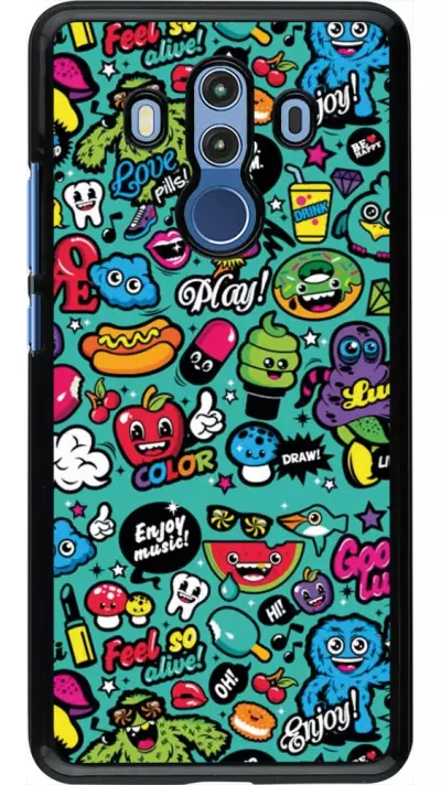 Coque Huawei Mate 10 Pro - Cartoons old school