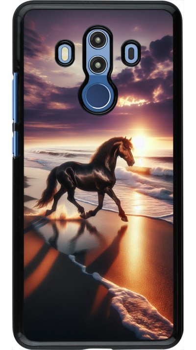 Huawei Mate 10 Pro Case Hülle - Pferd majestätisch Strand