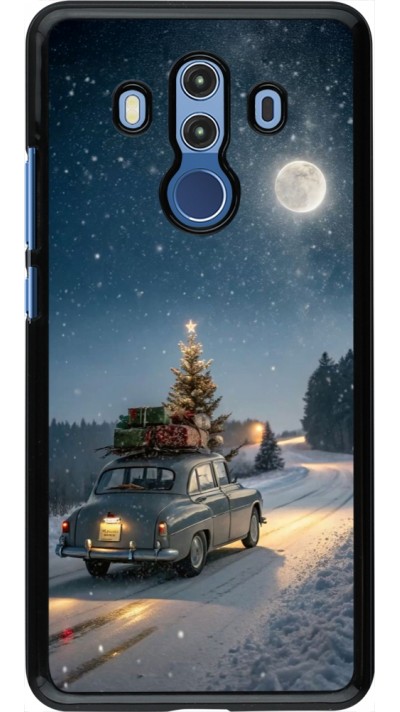 Coque Huawei Mate 10 Pro - Christmas 25 Car with Tree Xmas