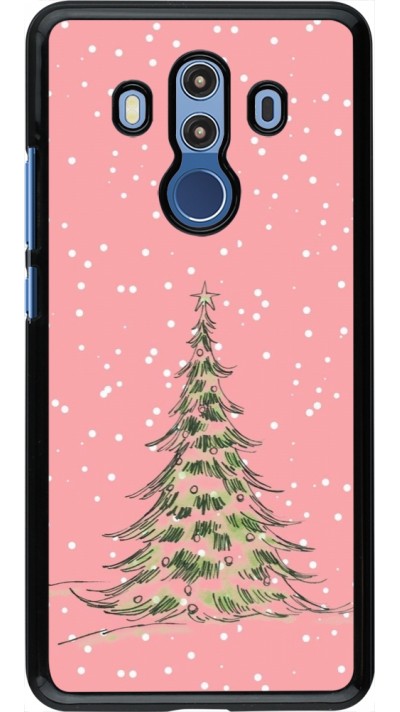 Coque Huawei Mate 10 Pro - Christmas 25 Pink Tree