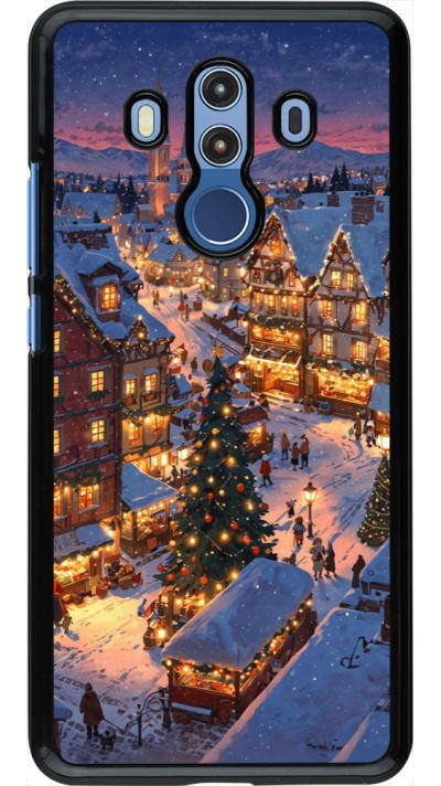 Coque Huawei Mate 10 Pro - Christmas 25 Xmas Village
