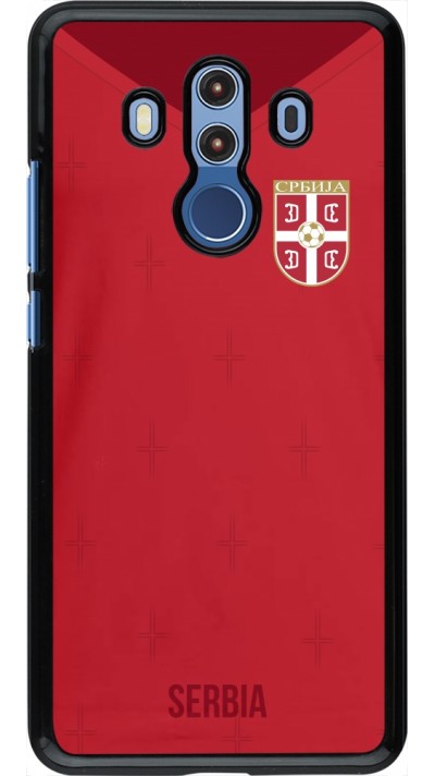 Huawei Mate 10 Pro Case Hülle - Serbien 2022 personalisierbares Fussballtrikot