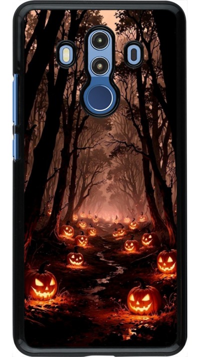 Coque Huawei Mate 10 Pro - Halloween 2025 Road of Terrifying Pumpkins