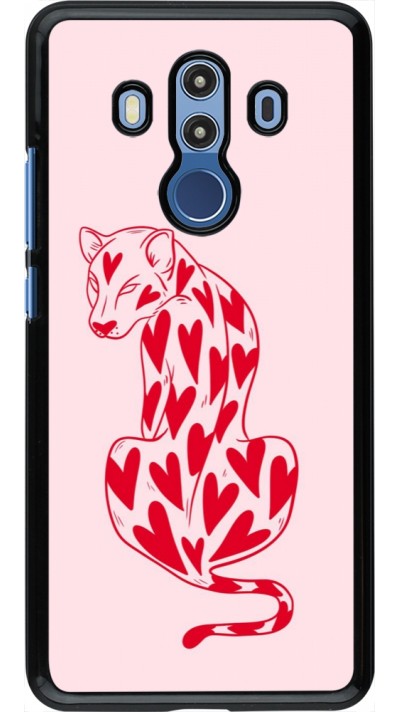 Coque Huawei Mate 10 Pro - Leopard with hearts 2026