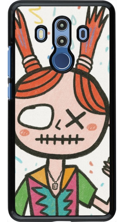 Coque Huawei Mate 10 Pro - Little Girl Sketch