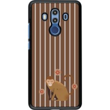 Huawei Mate 10 Pro Case Hülle - Monkey with stripes