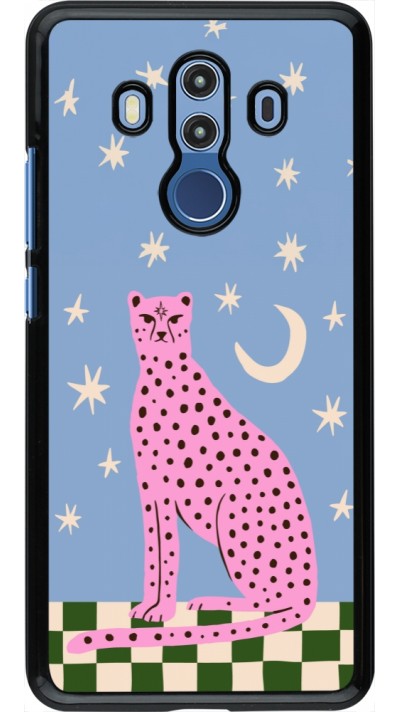 Coque Huawei Mate 10 Pro - Pink leopard with stars 2026