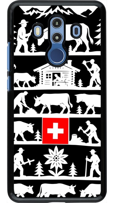 Huawei Mate 10 Pro Case Hülle - Poya Schweiz 1 schwarz