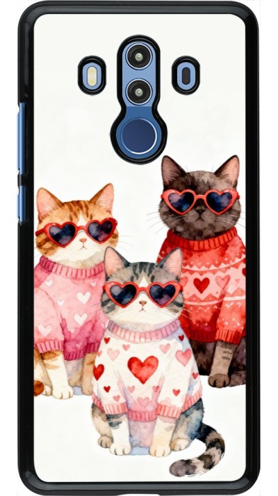 Coque Huawei Mate 10 Pro - Saint Valentines Day 26 Cat Love