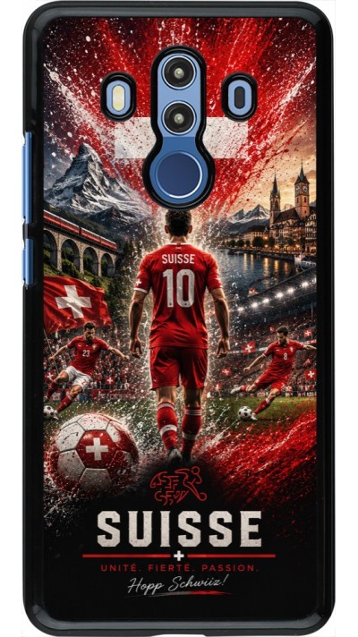 Coque Huawei Mate 10 Pro - Football Suisse splash 2026