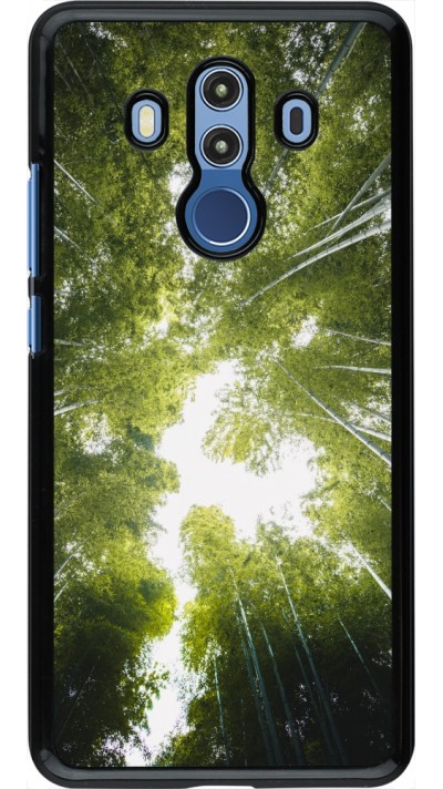 Huawei Mate 10 Pro Case Hülle - Spring 23 forest blue sky