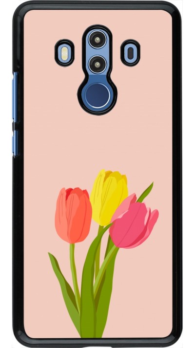 Huawei Mate 10 Pro Case Hülle - Spring 23 tulip trio