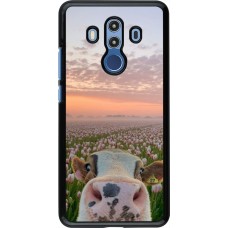 Coque Huawei Mate 10 Pro - Cow with tulips 2026