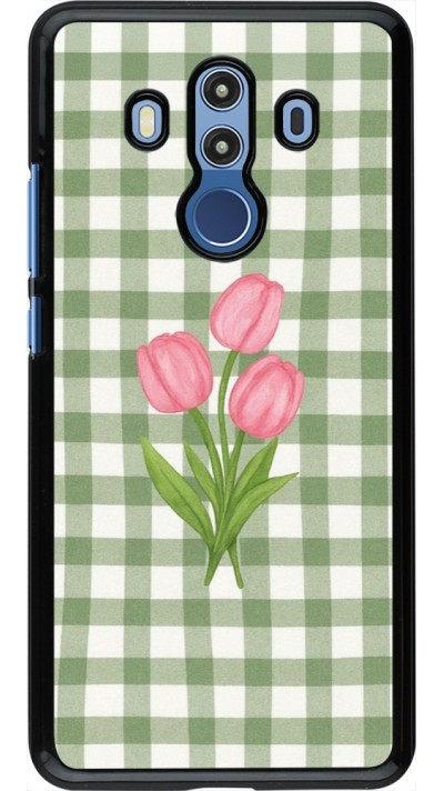 Coque Huawei Mate 10 Pro - Green vichy tulips 2026