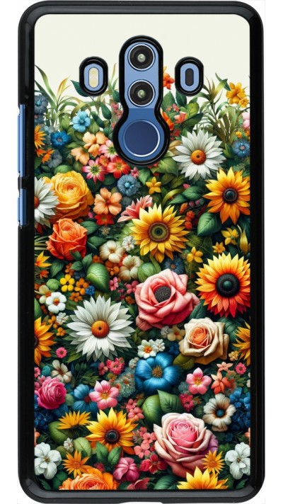 Huawei Mate 10 Pro Case Hülle - Sommer Blumenmuster