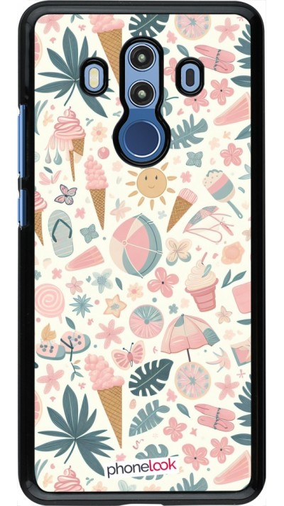 Huawei Mate 10 Pro Case Hülle - Sommer Pink Muster