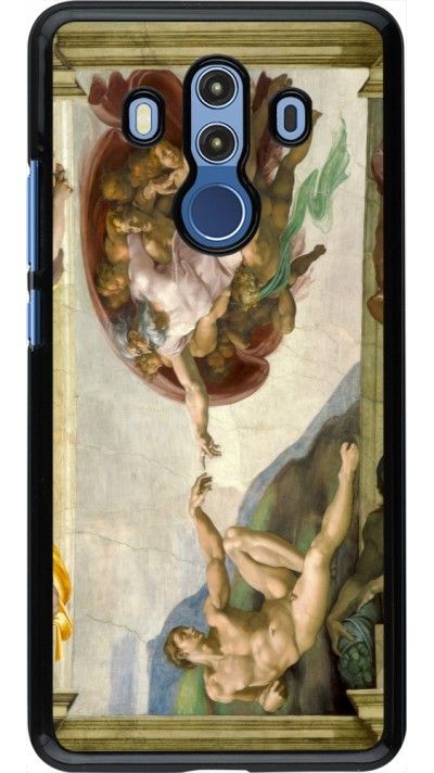 Huawei Mate 10 Pro Case Hülle - Kunstbild - Die Erschaffung Adams - Michelangelo