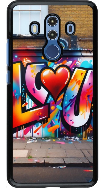 Coque Huawei Mate 10 Pro - Valentine 2025 Love U Tag