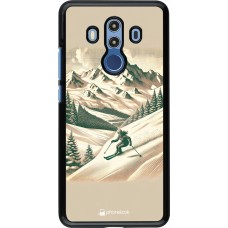 Coque Huawei Mate 10 Pro - Vintage Ski Mountain