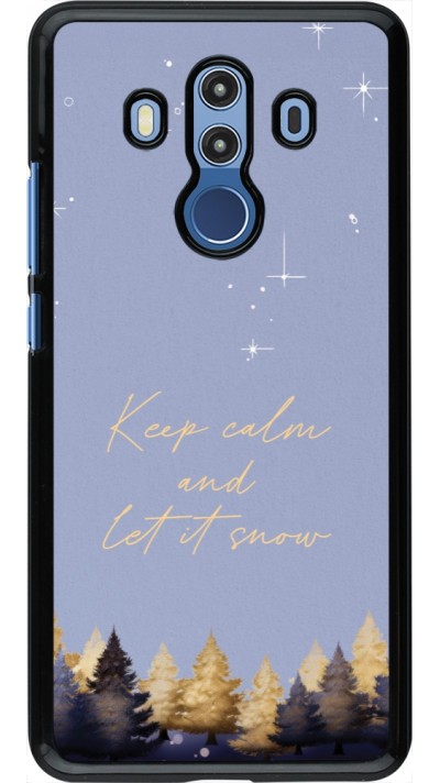Coque Huawei Mate 10 Pro - Winter 25 Winter illustration of trees