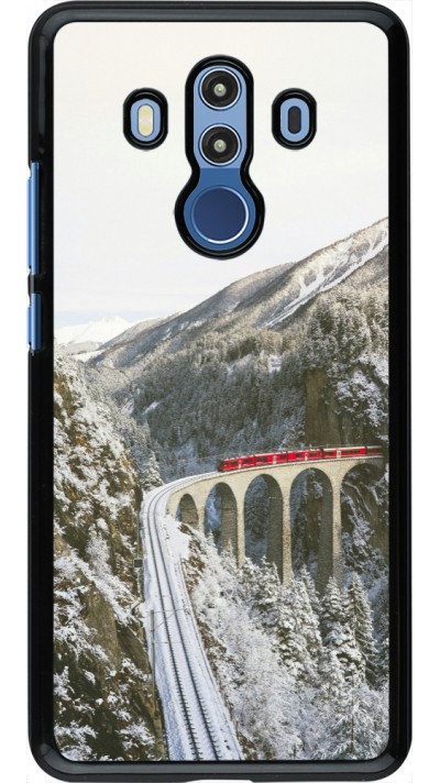 Coque Huawei Mate 10 Pro - Winter 25 Winter polar express