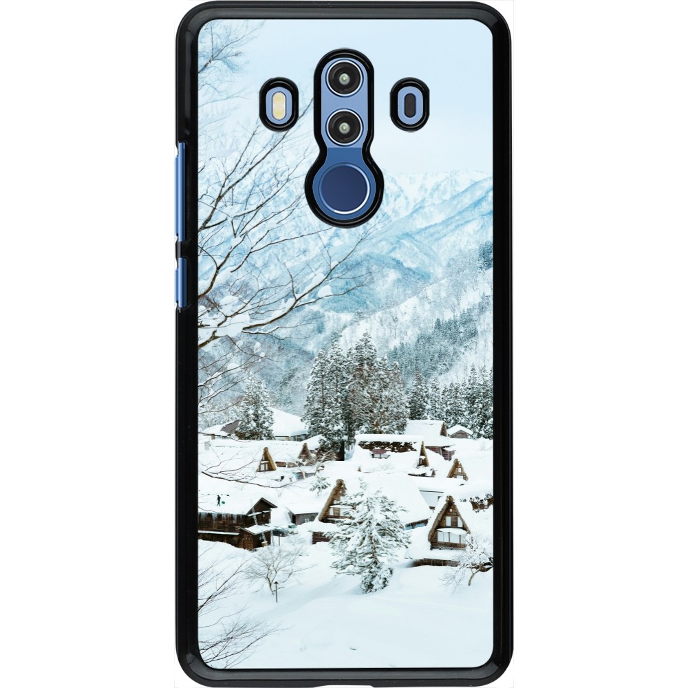 Coque Huawei Mate 10 Pro - Winter 25 Winter snowy landscape