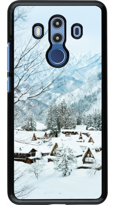 Coque Huawei Mate 10 Pro - Winter 25 Winter snowy landscape