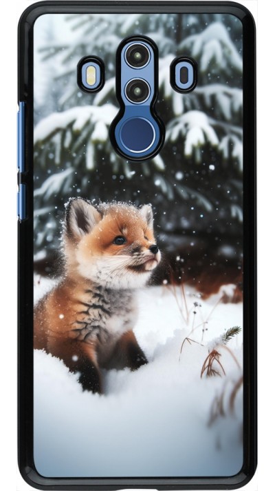 Coque Huawei Mate 10 Pro - Noël 2023 Renardeau sapin