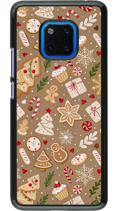 Coque Huawei Mate 20 Pro - Christmas 25 Pattern Ginger Cookie