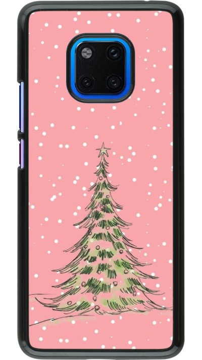 Coque Huawei Mate 20 Pro - Christmas 25 Pink Tree