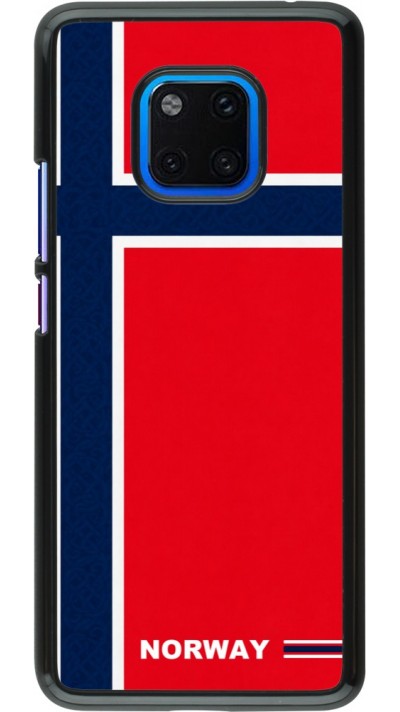 Coque Huawei Mate 20 Pro - Maillot de football Norvège 2026 personnalisable