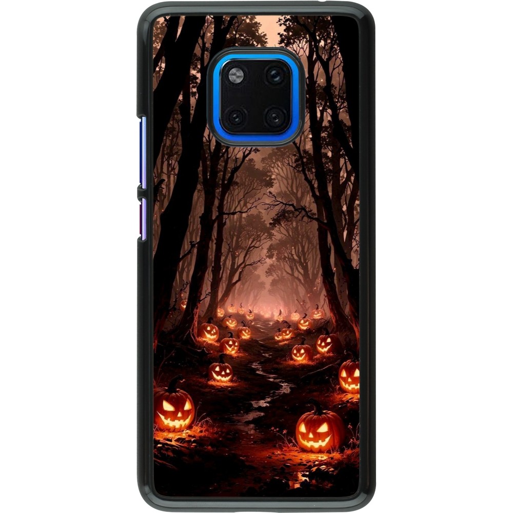 Coque Huawei Mate 20 Pro - Halloween 2025 Road of Terrifying Pumpkins
