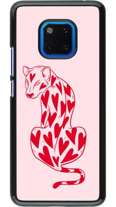 Coque Huawei Mate 20 Pro - Leopard with hearts 2026