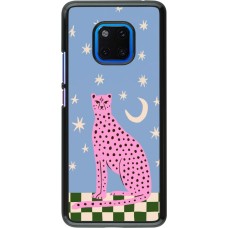 Coque Huawei Mate 20 Pro - Pink leopard with stars 2026