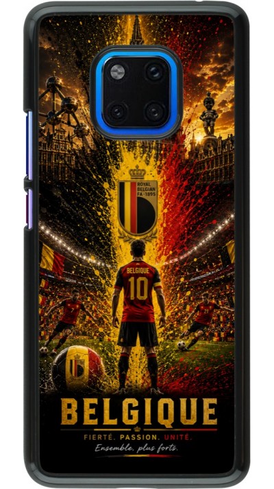 Coque Huawei Mate 20 Pro - Football Belgique splash 2026