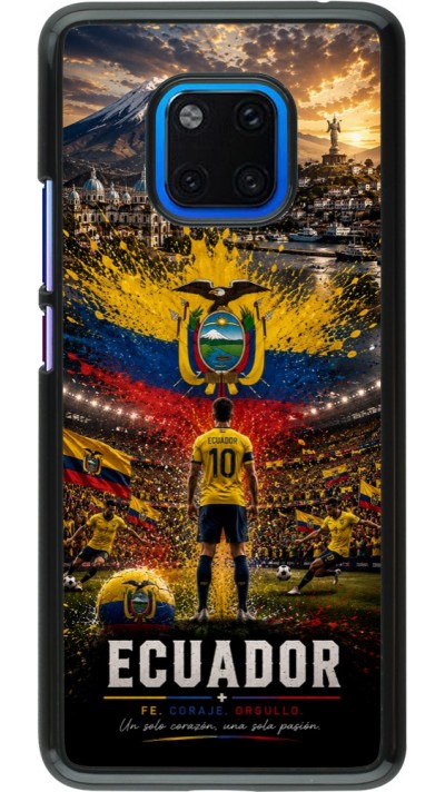 Coque Huawei Mate 20 Pro - Football Équateur splash 2026