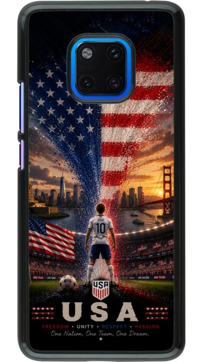 Coque Huawei Mate 20 Pro - Football États-Unis splash 2026