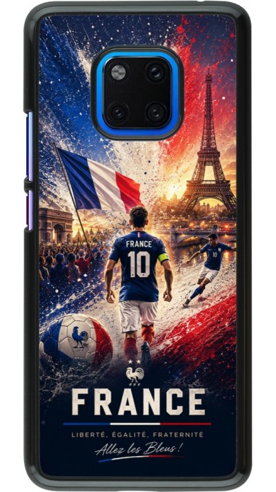 Coque Huawei Mate 20 Pro - Football France splash 2026
