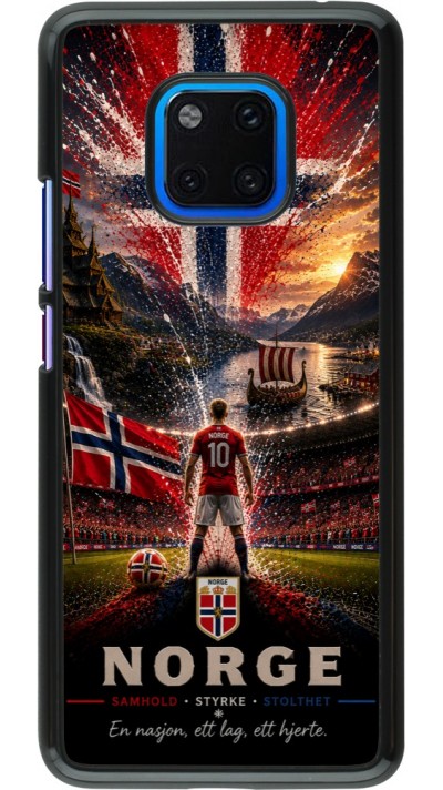 Coque Huawei Mate 20 Pro - Football Norvège splash 2026