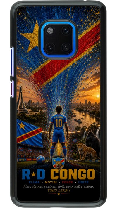 Coque Huawei Mate 20 Pro - Football République démocratique du Congo splash 2026