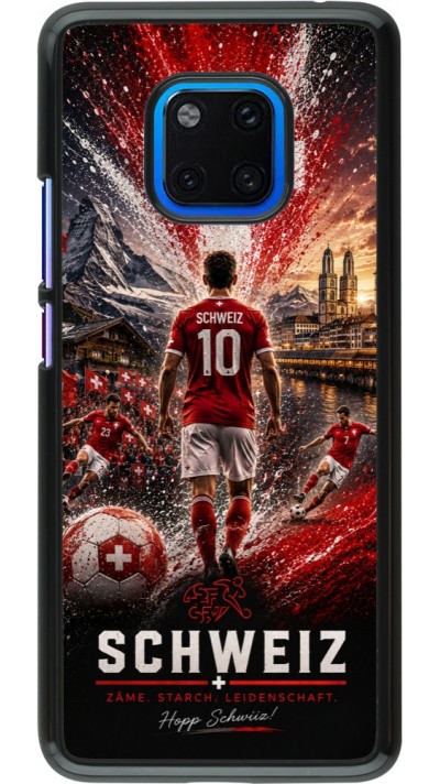 Coque Huawei Mate 20 Pro - Football Schweiz splash 2026